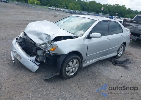 2006 Toyota Corolla S из США, поврежденный, VIN 2T1BR32E46C709439